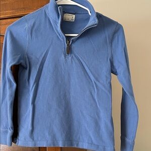 Crewcuts Light Blue zip up Pullover size 10